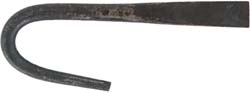 Primitive Rifleman's Turn Screw, hand forged tempered steel screwdriver, to fit in a longrifle patchbox
